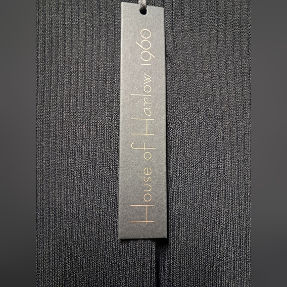 House of Harlow 1960 Black Textured Fabric - Picture 2 of 4